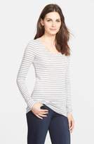 Thumbnail for your product : Ingrid & Isabel R) Stripe Scoop Neck Maternity Tee