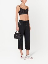 Thumbnail for your product : Dolce & Gabbana Cropped Drawstring Track Pants