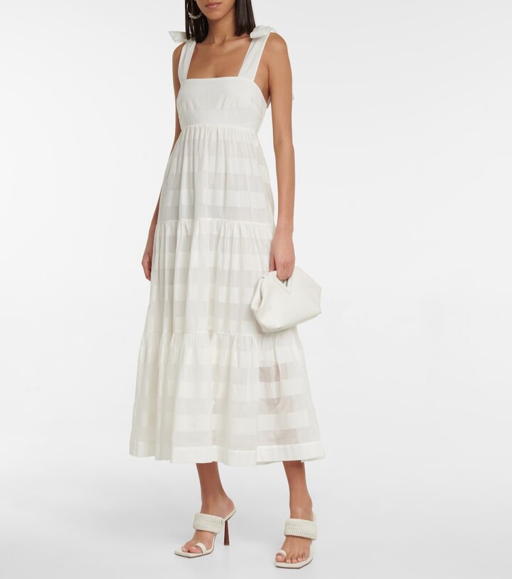 Zimmermann Rosa cotton and silk maxi dress ShopStyle
