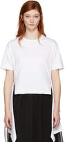 Cédric Charlier White Hanging Ruffle T-Shirt