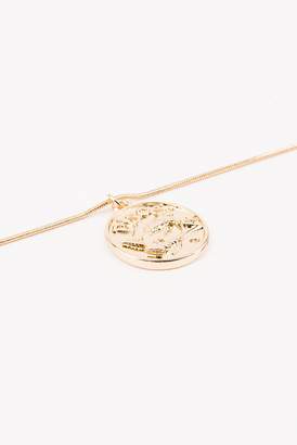 Na Kd Accessories Zodiac Pisces Necklace Gold