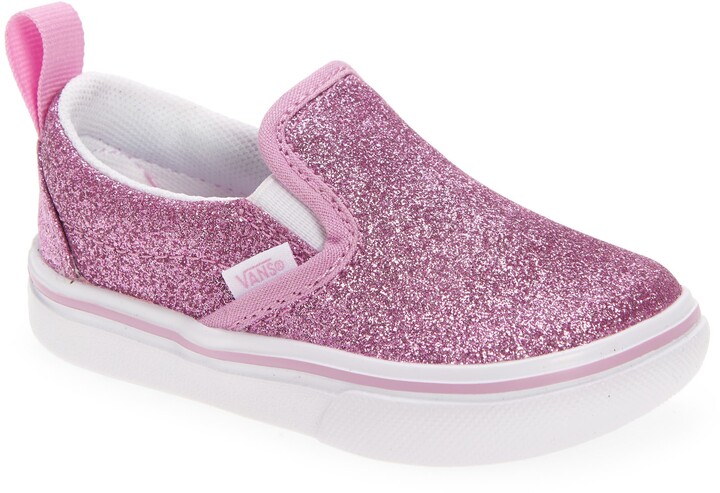 glitter vans womens