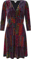 Thumbnail for your product : Monsoon Selina Spot Velvet Print Dress