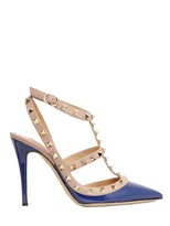 Thumbnail for your product : Valentino 100mm Patent Leather Rockstud Pumps