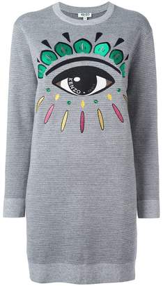 Kenzo 'Eye' sweatshirt dress