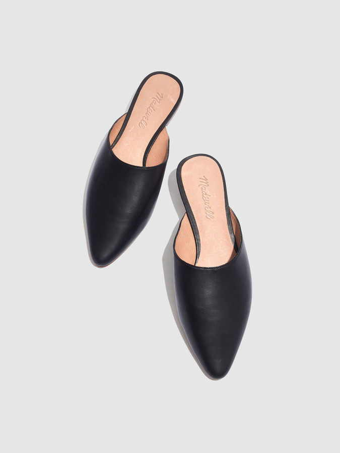 madewell black mules