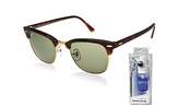 Thumbnail for your product : Ray-Ban RB3016 Clubmaster Sunglasses Bundle - 2 Items