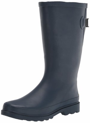 ladies wide calf rain boots