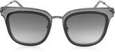 Bottega Veneta BV0122S Square Acetate Frame Women's Sunglasses