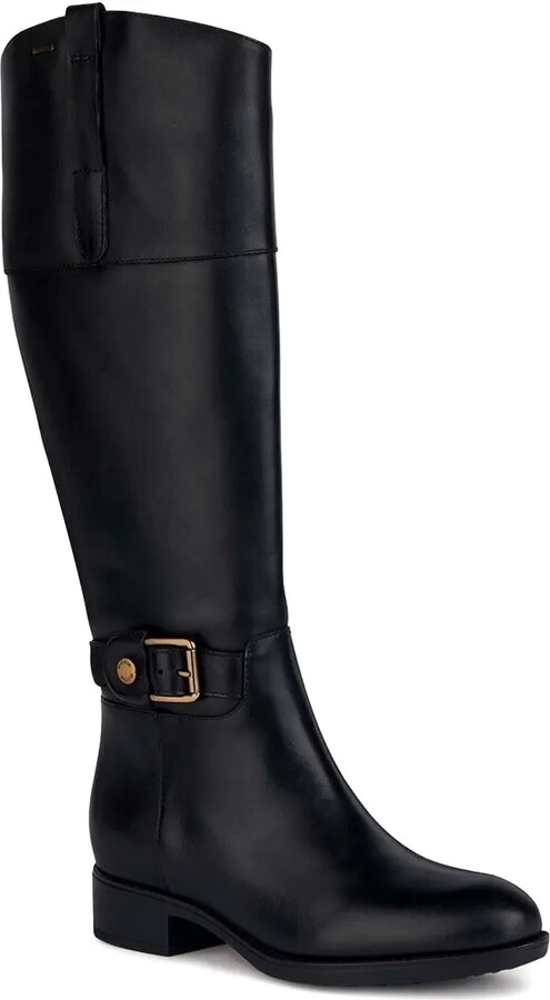 Ankle Boots Breeda Geox Geox Flextride Chelsea Black Leather S