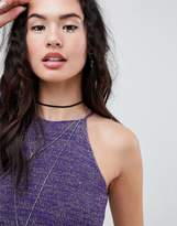 Thumbnail for your product : Rokoko Knitted Metallic Cami Crop Top