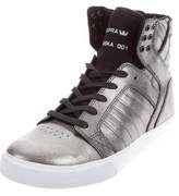 Thumbnail for your product : Supra Metallic High-Top Sneakers