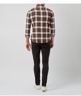 Thumbnail for your product : New Look Dark Grey and Red Check Long Sleeve Shirt