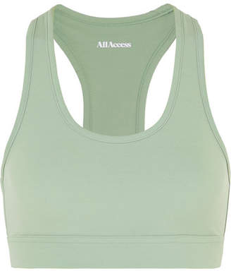 All Access - Front Row Stretch Sports Bra - Green