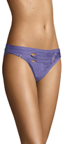 Thumbnail for your product : Herve Leger Cut-Out Pintuck bikini Bottom