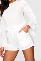 Thumbnail for your product : boohoo Ruffle Sleeve Blouse