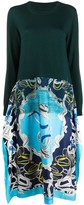 Thumbnail for your product : Maison Margiela Scarf-Skirt Jumper Dress