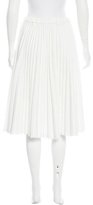 Thumbnail for your product : Comme des Garcons Pleated Knee-Length Skirt