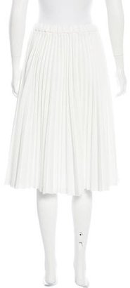 Comme des Garcons Pleated Knee-Length Skirt