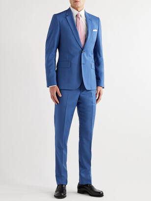 Paul Smith Wool and Mohair-Blend Suit Trousers - Men - Blue - UK/US 36
