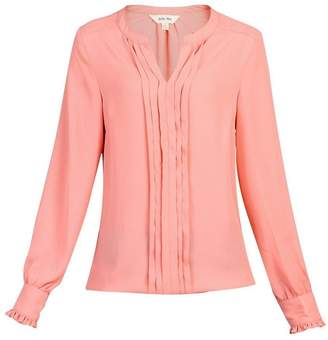 Dorothy Perkins Womens * Jolie Moi Coral Pink Pleated Blouse