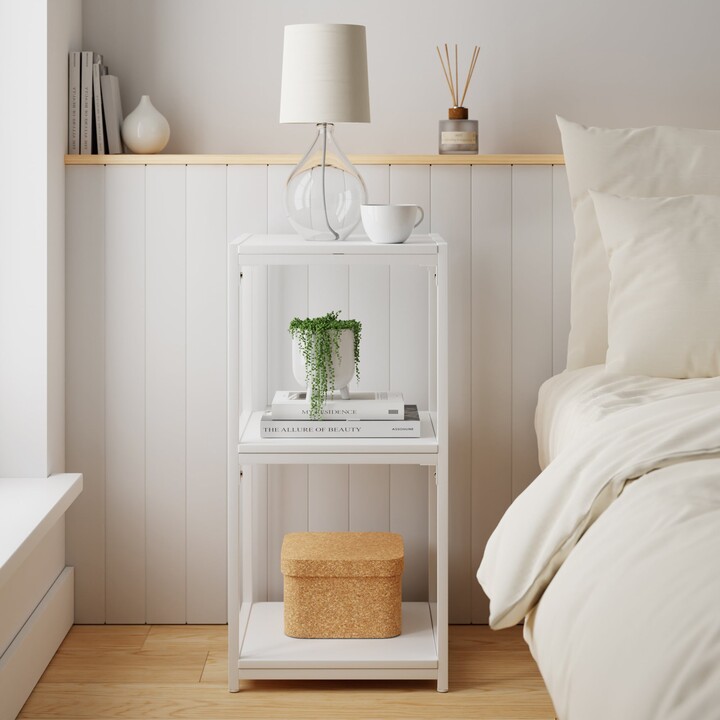 Dunelm Modular White 3 Shelf Small Shelving Unit White - ShopStyle ...