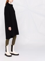Thumbnail for your product : Jil Sander Single-Breasted Felt Wool Coat