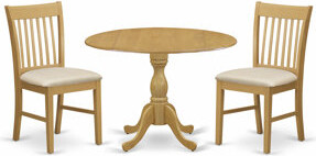 Alcott Hill Clariandra - Person Rubberwood Solid Wood Dining Set