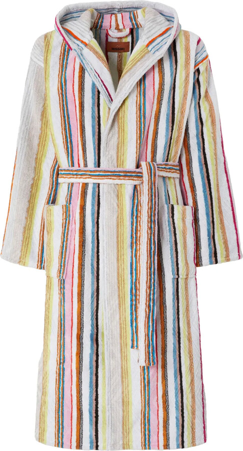 Missoni Home Moonshadow cotton bathrobe