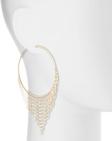 Thumbnail for your product : Lana Large 14K Fringe Hoop Earrings