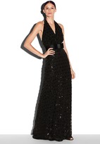 Thumbnail for your product : Milly Emma Halter Gown