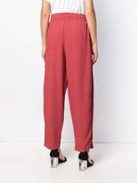 Thumbnail for your product : See by Chloe panelled crepe trousers