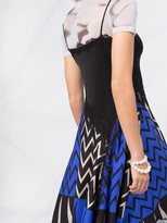 Thumbnail for your product : Pucci x Koché Lupa-print slip dress
