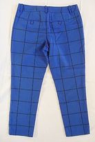 Thumbnail for your product : Merona Womens Stretch Classic Blue Back Plaid Ankle Pants NWOT