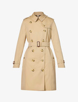 short burberry trench
