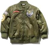 Thumbnail for your product : M&Co Badge Bomber Jacket