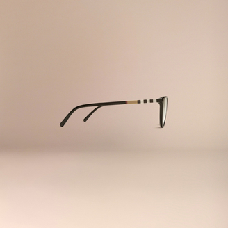 Burberry Check Detail Cat-Eye Optical Frames