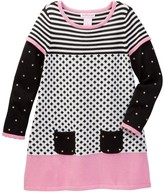 Thumbnail for your product : Design History 2-Fer Sweater Dress (Toddler & Little Girls)