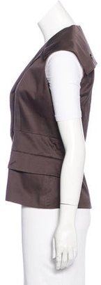 Ports 1961 Cap Sleeve Button-Up Vest w/ Tags