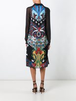 Thumbnail for your product : Mary Katrantzou 'Fortune' heart nouveaux pleated dress