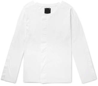 Craig Green Poplin-Trimmed Cotton-Jersey Shirt
