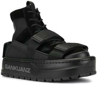 Sankuanz Structured Platform Sneakers