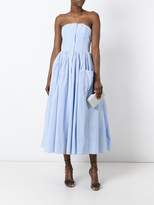 Thumbnail for your product : Natasha Zinko pleated trim dress