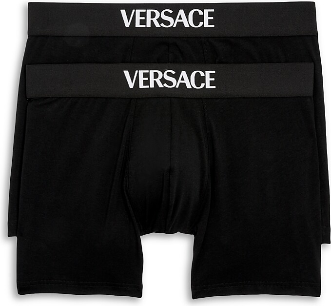 Versace Parigamba Boxer Briefs, Pack of 2