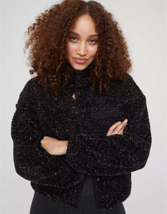 aerie OFFLINE By Sherpa Speckled Jacket - ShopStyle
