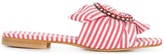 Thumbnail for your product : Emanuela Caruso Striped Mules