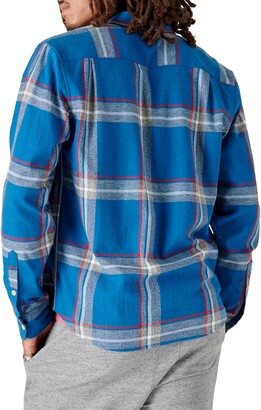 Lucky Brand Humboldt Workwear Plaid Flannel Button-Up Shirt