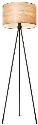 Ash Wooden Floor Lamp with Shade