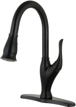 CMI Majestic Pull Down Single Handle Kitchen Faucet