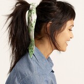 Thumbnail for your product : J.Crew Printed twilly scrunchie